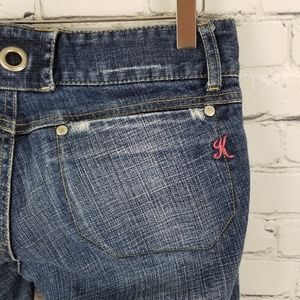 KEDS | low rise slightly distressed jeans